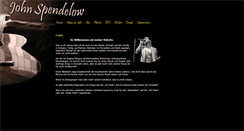 Desktop Screenshot of johnspendelow.com