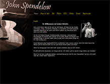 Tablet Screenshot of johnspendelow.com